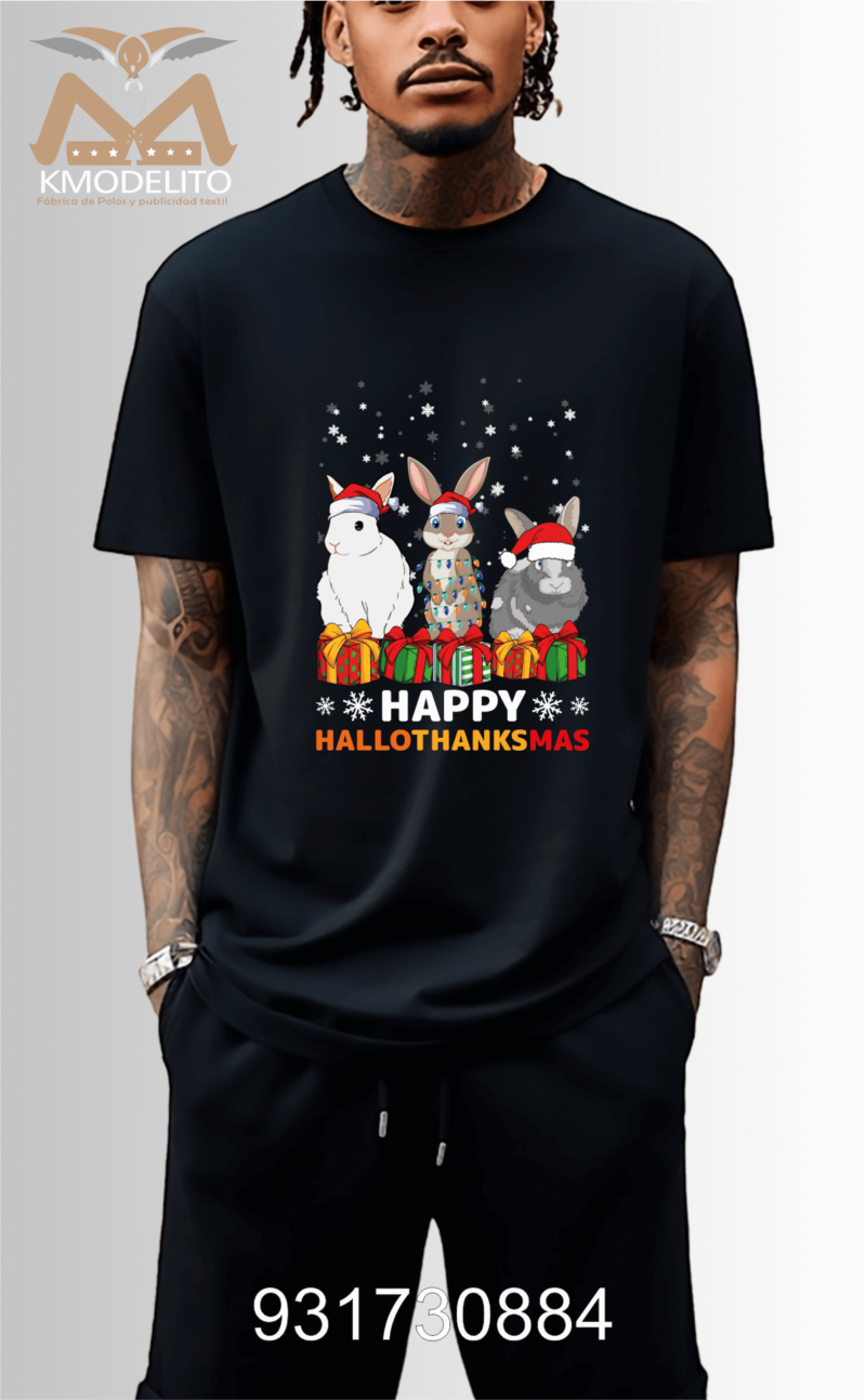 Polos Navideños de Algodón 100%